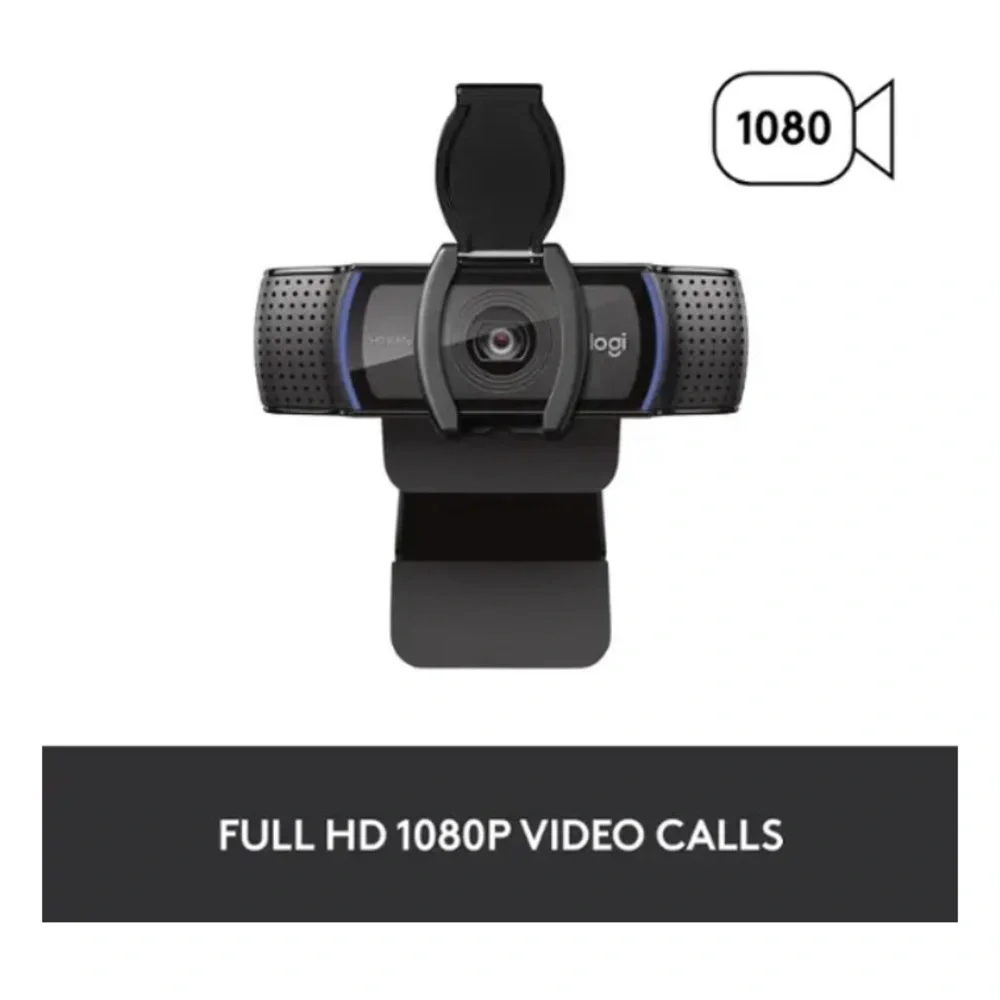 Logitech C920s Pro HD 1080p Webcam w/ Privacy Shutter (960-001257) NEW
